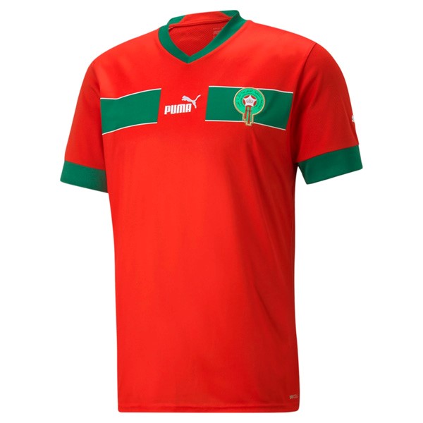 Tailandia Camiseta Marruecos 1ª Kit 2022 Rojo